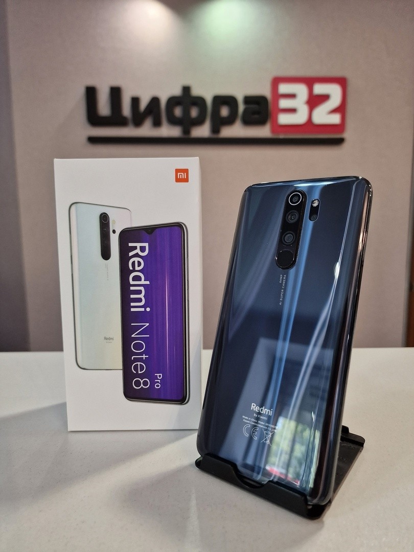 Смартфон Xiaomi Redmi Note 8 Pro 6/64 ГБ Смартфон Xiaomi Redmi Note 8 Pro 6/64 ГБ