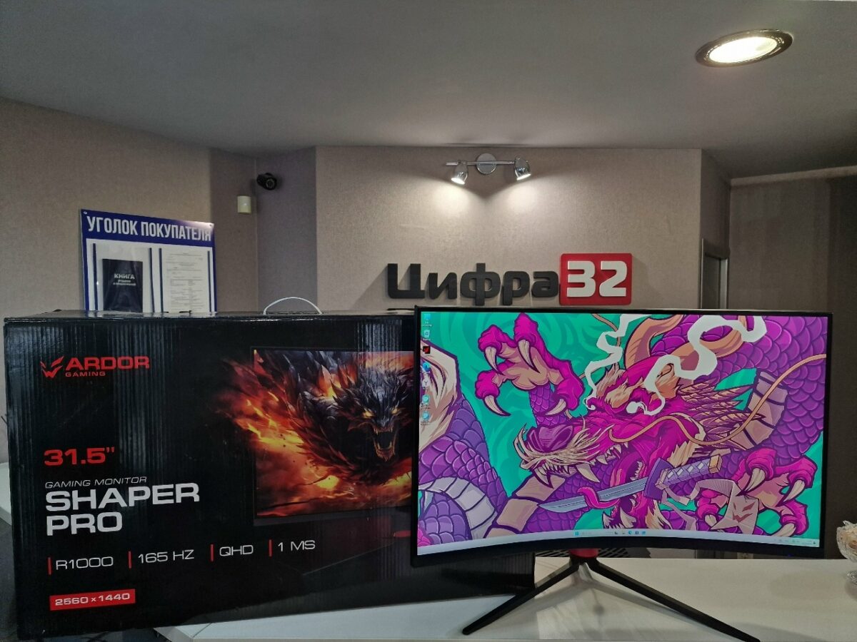 Монитор ARDOR GAMING SHAPER PRO AQ32H4 Монитор ARDOR GAMING SHAPER PRO AQ32H4