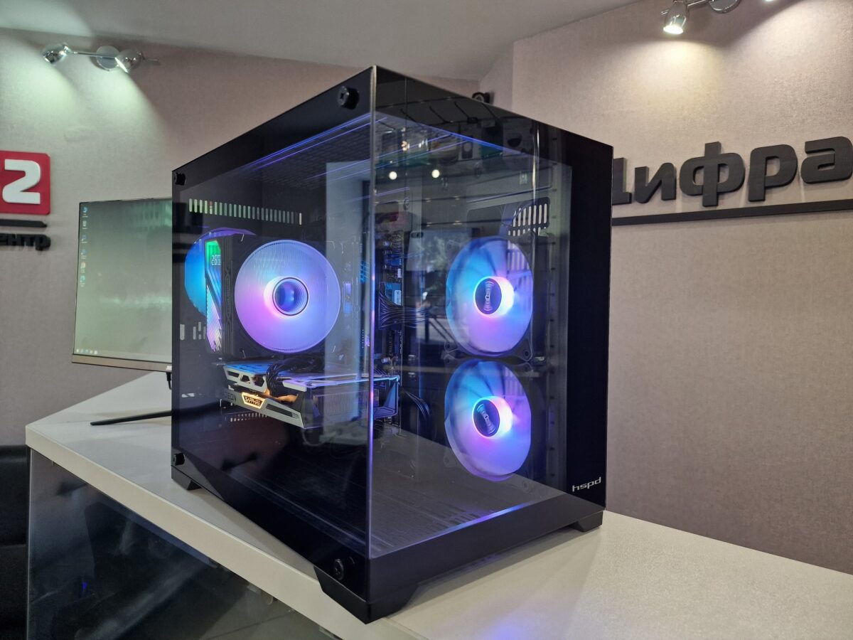 Игровой ПК AMD Ryzen 5 8400F/Radeon RX 6600 XT NITRO+ Игровой ПК AMD Ryzen 5 8400F/Radeon RX 6600 XT NITRO+